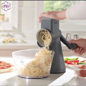 Gray Manual Cheese Grater by princess house